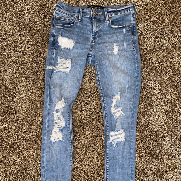 Express Distressed Jeans - Picture 2 of 2